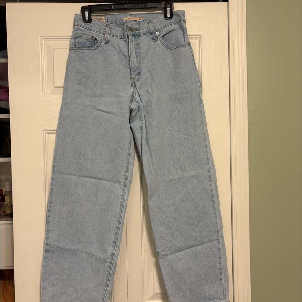Levis Baggy Dad Light Blue Jeans
